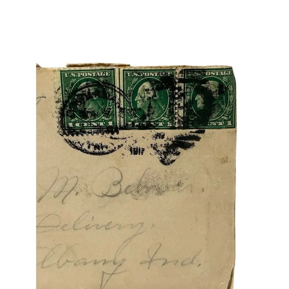 Vintage Postal History Cover With Original Love Letter Included Romantic Letter